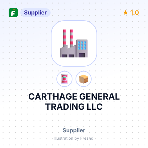 CARTHAGE GENERAL TRADING LLC – summary card, no photo uploaded yet