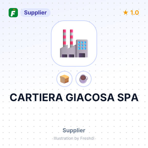 CARTIERA GIACOSA SPA – summary card, no photo uploaded yet