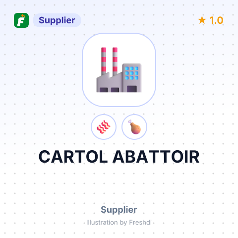 CARTOL ABATTOIR – summary card, no photo uploaded yet