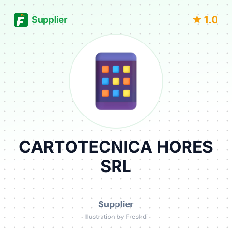 CARTOTECNICA HORES SRL – summary card, no photo uploaded yet