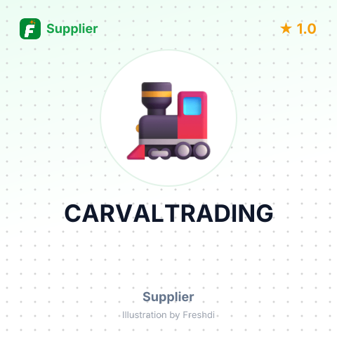 CARVALTRADING – summary card, no photo uploaded yet