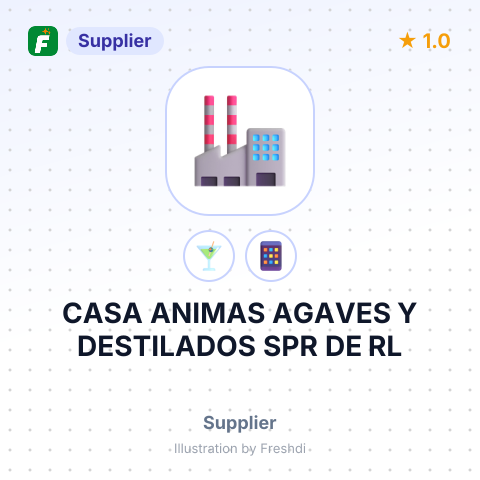 CASA ANIMAS AGAVES Y DESTILADOS SPR DE RL – summary card, no photo uploaded yet