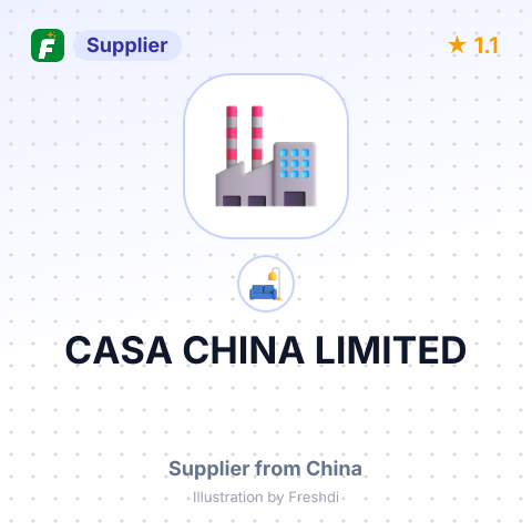 CASA CHINA LIMITED – summary card, no photo uploaded yet