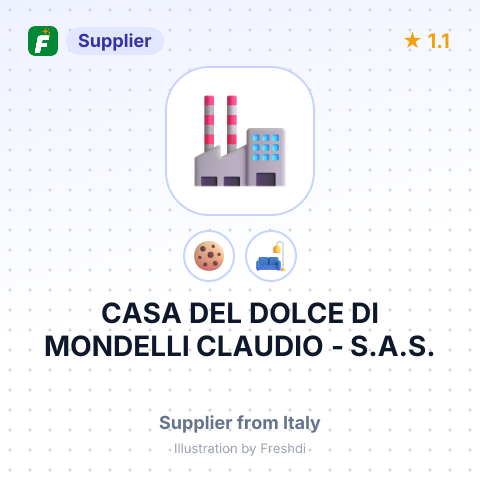 CASA DEL DOLCE DI MONDELLI CLAUDIO - S.A.S. – summary card, no photo uploaded yet