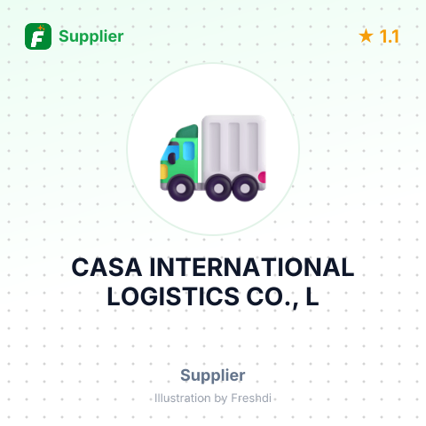 CASA INTERNATIONAL LOGISTICS CO., L – summary card, no photo uploaded yet