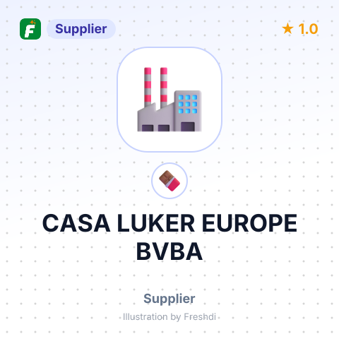 CASA LUKER EUROPE BVBA – summary card, no photo uploaded yet