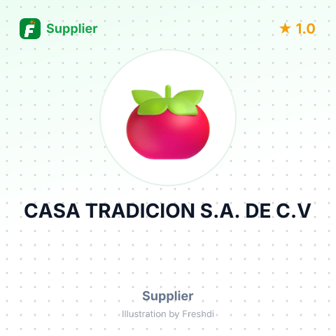 CASA TRADICION S.A. DE C.V – summary card, no photo uploaded yet