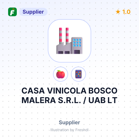 CASA VINICOLA BOSCO MALERA S.R.L. / UAB LT – summary card, no photo uploaded yet