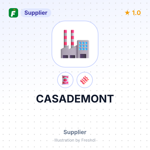 CASADEMONT – summary card, no photo uploaded yet