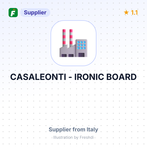 CASALEONTI - IRONIC BOARD – summary card, no photo uploaded yet