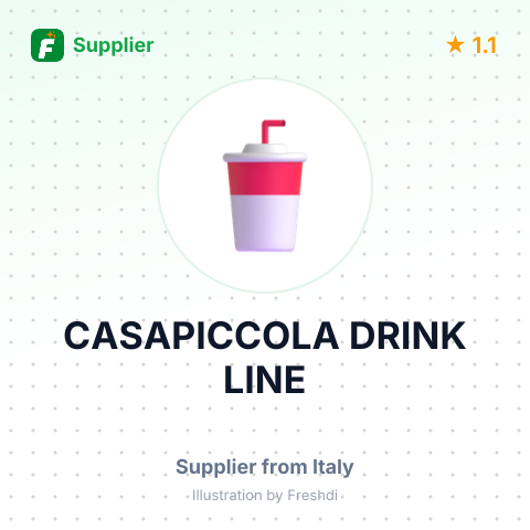 CASAPICCOLA DRINK LINE – summary card, no photo uploaded yet