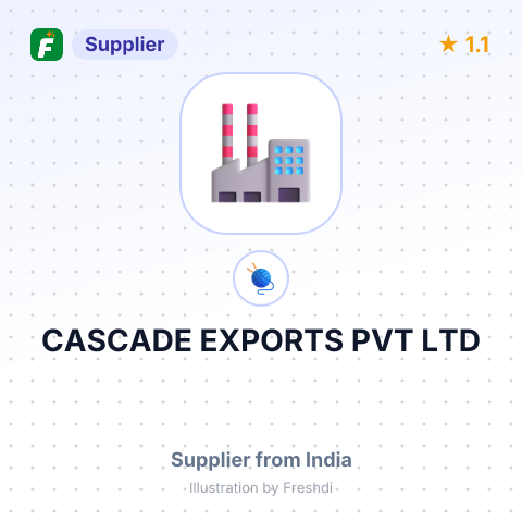 CASCADE EXPORTS PVT LTD – summary card, no photo uploaded yet