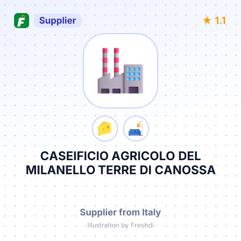 CASEIFICIO AGRICOLO DEL MILANELLO TERRE DI CANOSSA – summary card, no photo uploaded yet