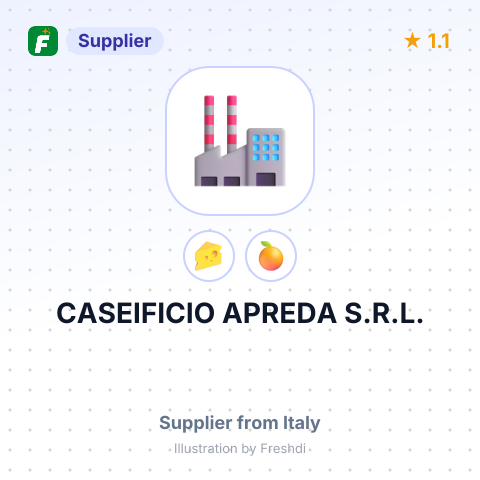 CASEIFICIO APREDA S.R.L. – summary card, no photo uploaded yet