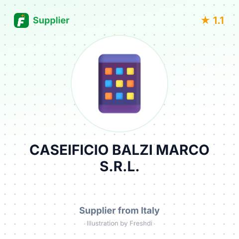 CASEIFICIO BALZI MARCO S.R.L. – summary card, no photo uploaded yet