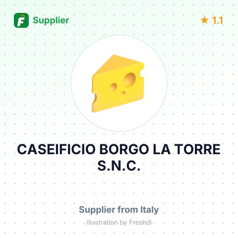 CASEIFICIO BORGO LA TORRE S.N.C. – summary card, no photo uploaded yet