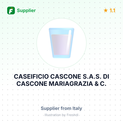 CASEIFICIO CASCONE S.A.S. DI CASCONE MARIAGRAZIA & C. – summary card, no photo uploaded yet