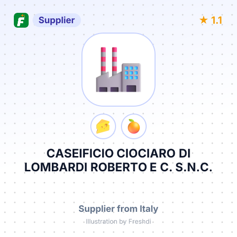 CASEIFICIO CIOCIARO DI LOMBARDI ROBERTO E C. S.N.C. – summary card, no photo uploaded yet
