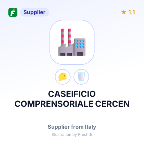 CASEIFICIO COMPRENSORIALE CERCEN – summary card, no photo uploaded yet