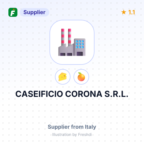 CASEIFICIO CORONA S.R.L. – summary card, no photo uploaded yet