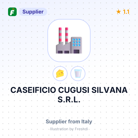 CASEIFICIO CUGUSI SILVANA S.R.L. – summary card, no photo uploaded yet