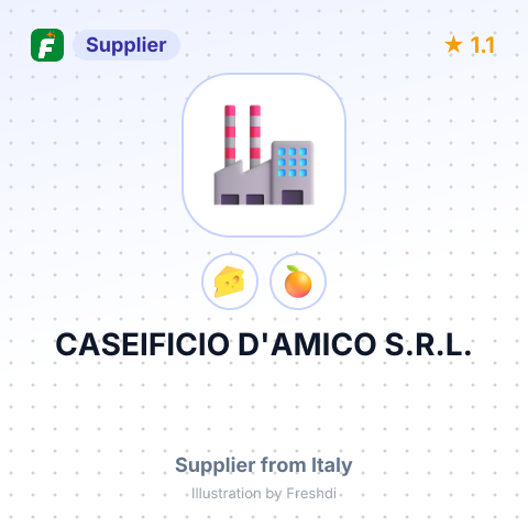 CASEIFICIO D'AMICO S.R.L. – summary card, no photo uploaded yet