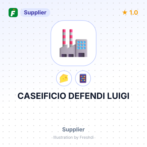 CASEIFICIO DEFENDI LUIGI – summary card, no photo uploaded yet
