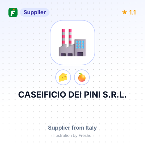 CASEIFICIO DEI PINI S.R.L. – summary card, no photo uploaded yet