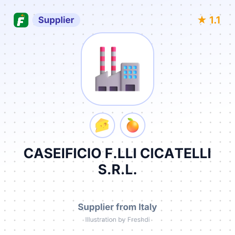 CASEIFICIO F.LLI CICATELLI S.R.L. – summary card, no photo uploaded yet