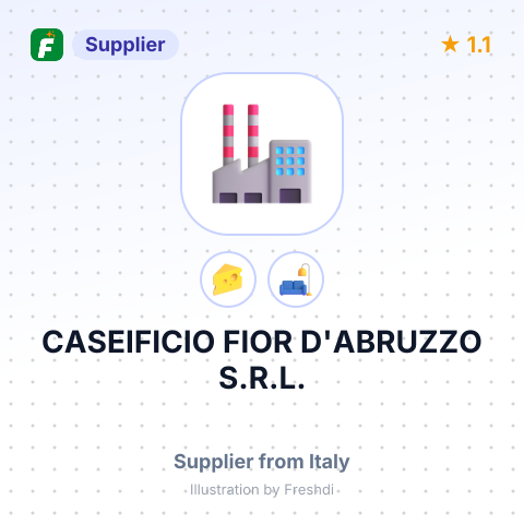 CASEIFICIO FIOR D'ABRUZZO S.R.L. – summary card, no photo uploaded yet