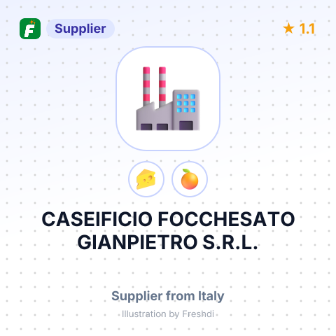 CASEIFICIO FOCCHESATO GIANPIETRO S.R.L. – summary card, no photo uploaded yet