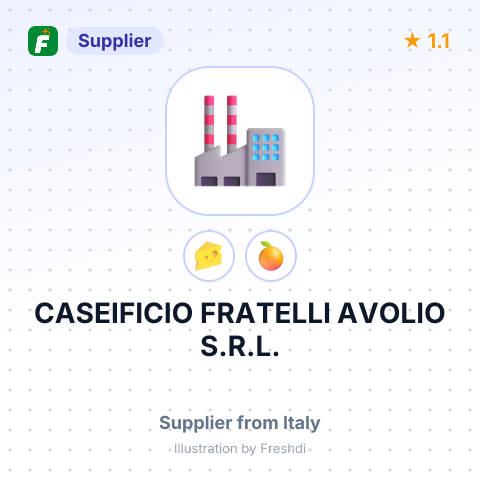 CASEIFICIO FRATELLI AVOLIO S.R.L. – summary card, no photo uploaded yet