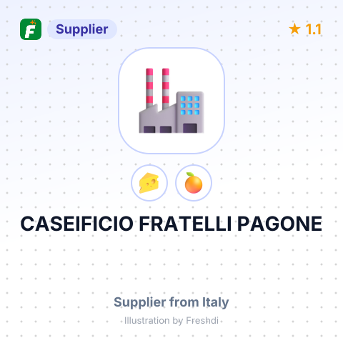 CASEIFICIO FRATELLI PAGONE – summary card, no photo uploaded yet