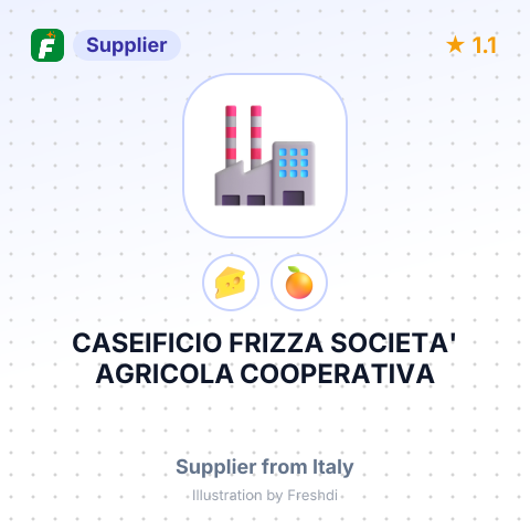 CASEIFICIO FRIZZA SOCIETA' AGRICOLA COOPERATIVA – summary card, no photo uploaded yet