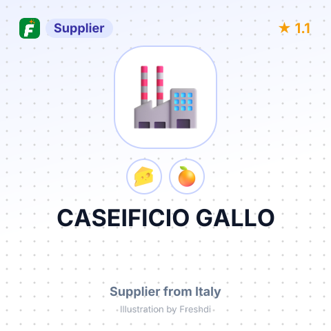 CASEIFICIO GALLO – summary card, no photo uploaded yet