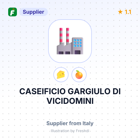 CASEIFICIO GARGIULO DI VICIDOMINI – summary card, no photo uploaded yet