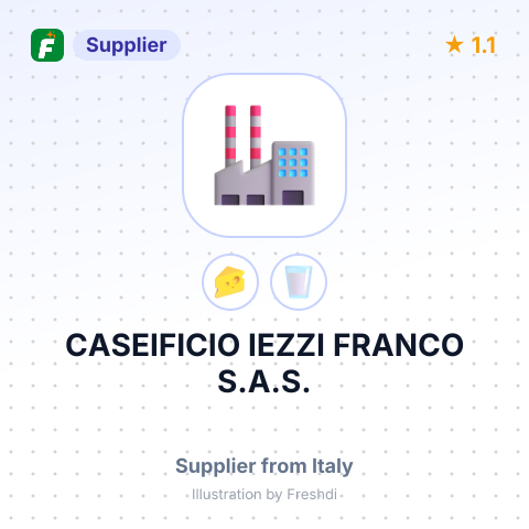CASEIFICIO IEZZI FRANCO S.A.S. – summary card, no photo uploaded yet