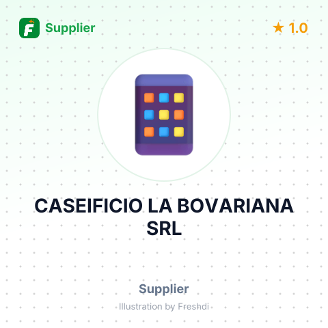CASEIFICIO LA BOVARIANA SRL – summary card, no photo uploaded yet