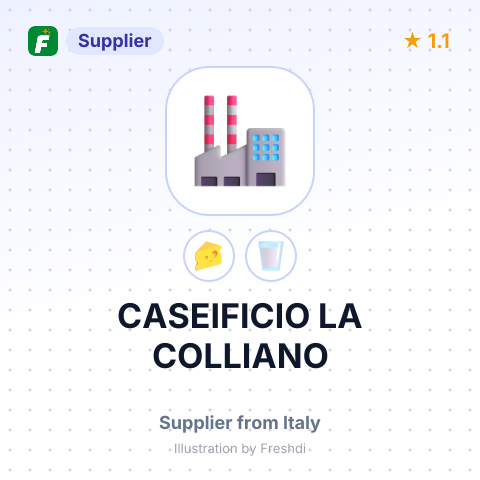 CASEIFICIO LA COLLIANO – summary card, no photo uploaded yet