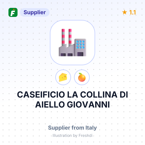 CASEIFICIO LA COLLINA DI AIELLO GIOVANNI – summary card, no photo uploaded yet