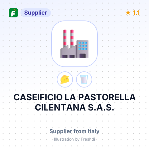 CASEIFICIO LA PASTORELLA CILENTANA S.A.S. – summary card, no photo uploaded yet