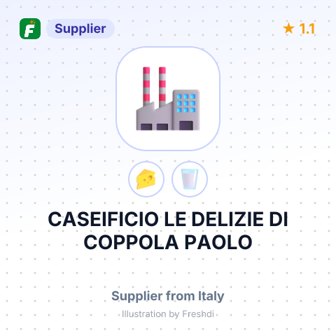 CASEIFICIO LE DELIZIE DI COPPOLA PAOLO – summary card, no photo uploaded yet