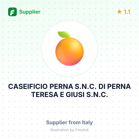 CASEIFICIO PERNA S.N.C. DI PERNA TERESA E GIUSI S.N.C. – summary card, no photo uploaded yet