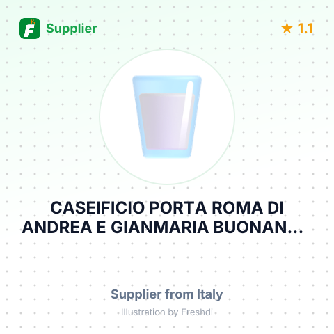 CASEIFICIO PORTA ROMA DI ANDREA E GIANMARIA BUONANNO SRLS – summary card, no photo uploaded yet
