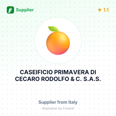 CASEIFICIO PRIMAVERA DI CECARO RODOLFO & C. S.A.S. – summary card, no photo uploaded yet