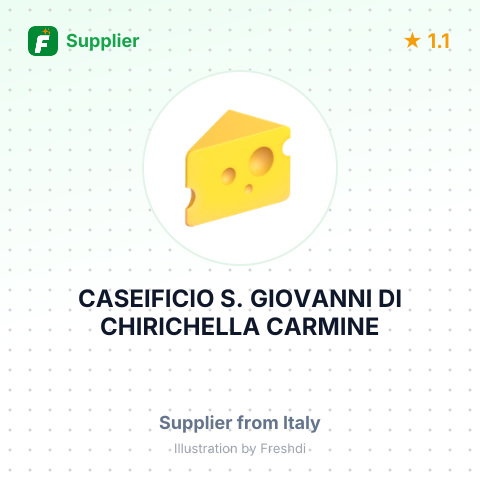 CASEIFICIO S. GIOVANNI DI CHIRICHELLA CARMINE – summary card, no photo uploaded yet