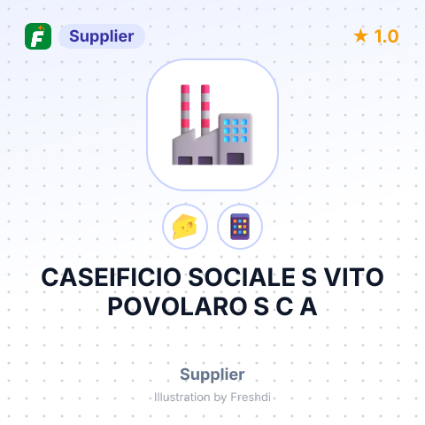 CASEIFICIO SOCIALE S VITO POVOLARO S C A – summary card, no photo uploaded yet