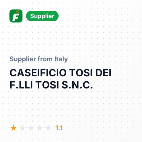 CASEIFICIO TOSI DEI F.LLI TOSI S.N.C. – summary card, no photo uploaded yet