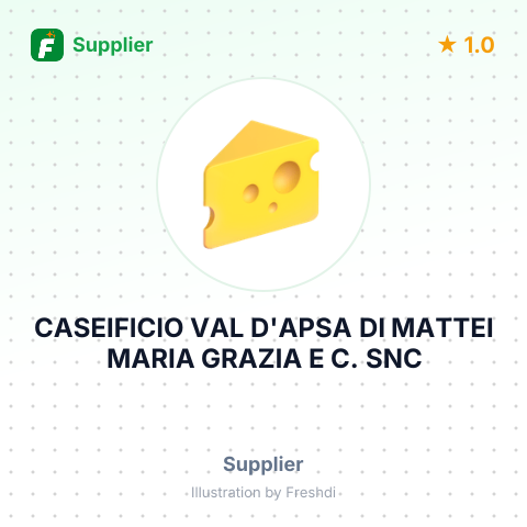 CASEIFICIO VAL D'APSA DI MATTEI MARIA GRAZIA E C. SNC – summary card, no photo uploaded yet