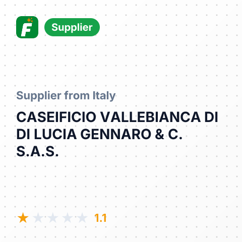 CASEIFICIO VALLEBIANCA DI DI LUCIA GENNARO & C. S.A.S. – summary card, no photo uploaded yet